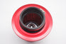 Air Intake Cleaner Power Flow Stainless Steel Mesh Cone Air Filter 64mm 2.5" Red