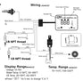 Car / Truck Radiator Fan Electronic Controller Temperature Relay Kit AUTOBAHN88